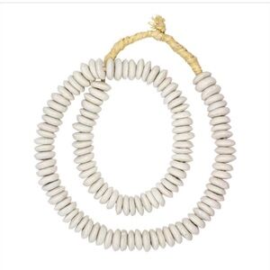 Cristina V White Trade Bead Necklace